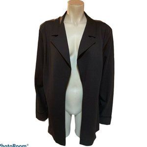 CJ Banks Black BOLERO Jacket Blazer Womens Plus 2x